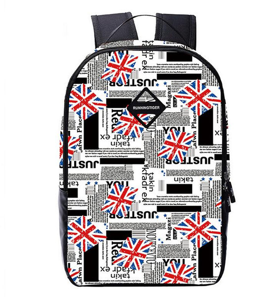 Cool Flag Print Backpacks