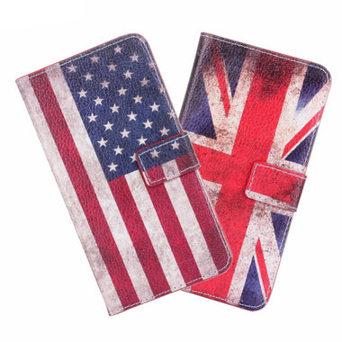American Flag Wallet Flip