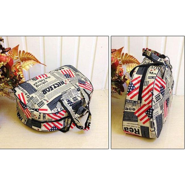 American Flag Travel Bag