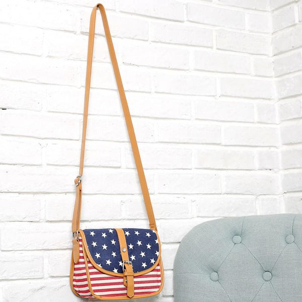 American Flag Ladies Shoulder Bags