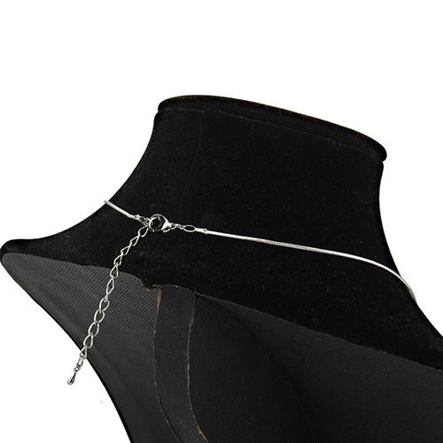 USA Flag Heart Necklace