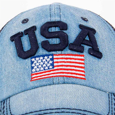 American Flag Dinem Hat