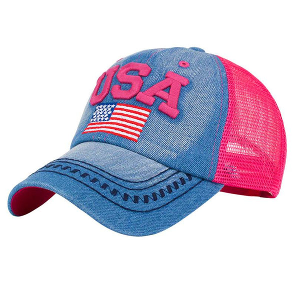American Flag Dinem Hat