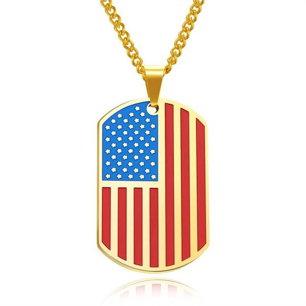 American Flag Men Jewelry