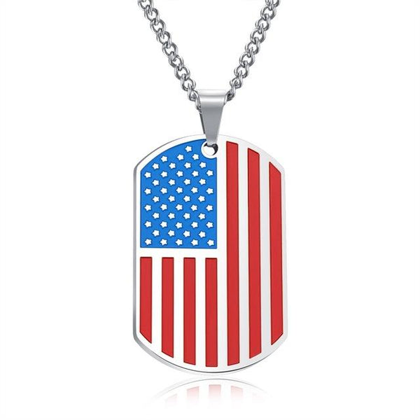 American Flag Men Jewelry
