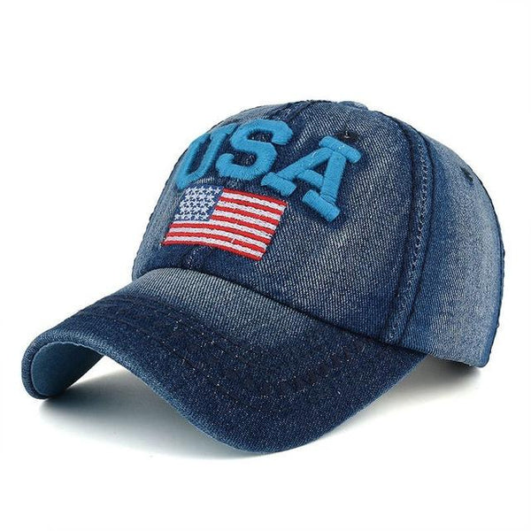 American Flag Baseball Cap for Men