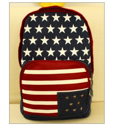 American Flag Retro Bag