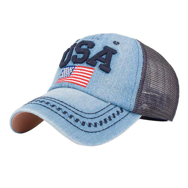 American Flag Dinem Hat