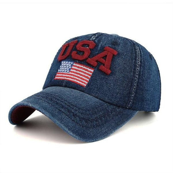 American Flag Baseball Cap for Men