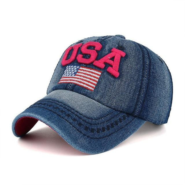 American Flag Baseball Cap for Men